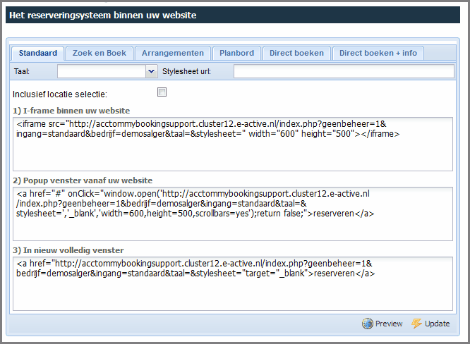 Websitedocumentatie